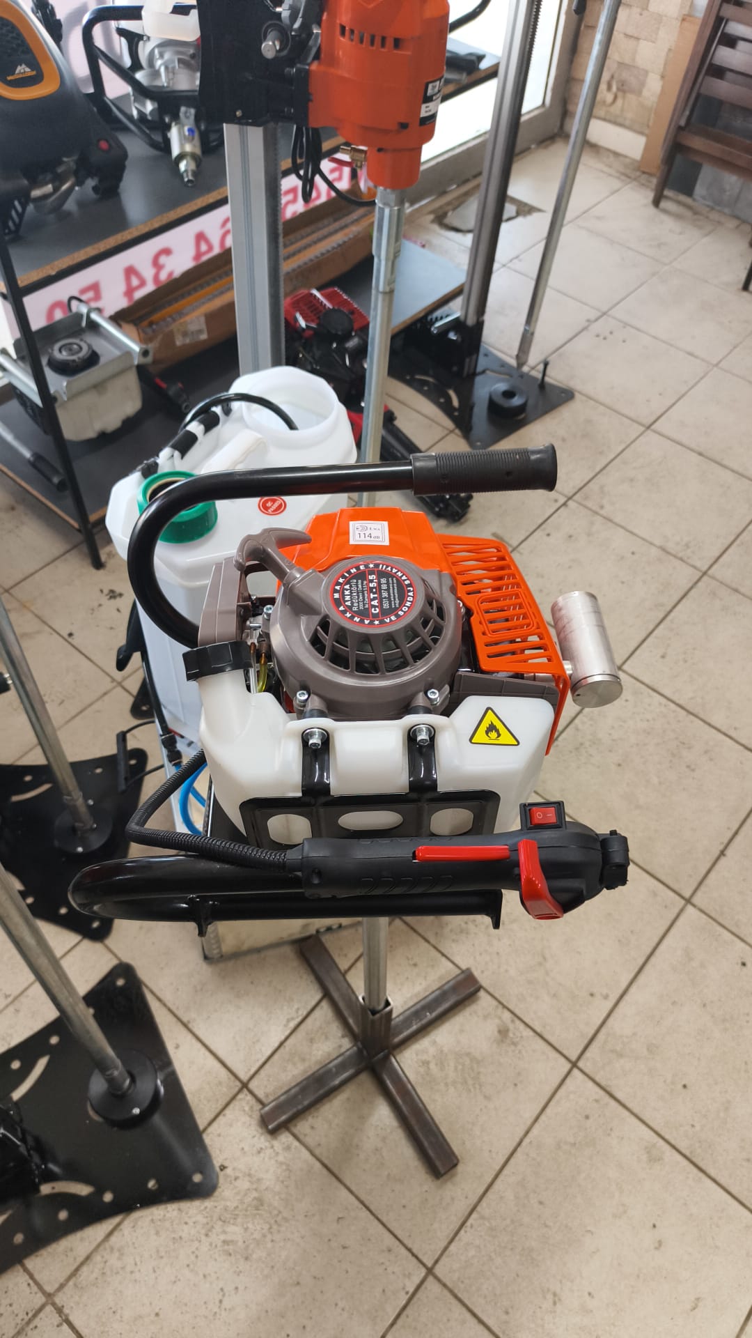 5,5 Redüktörlü El Karot Makinesi